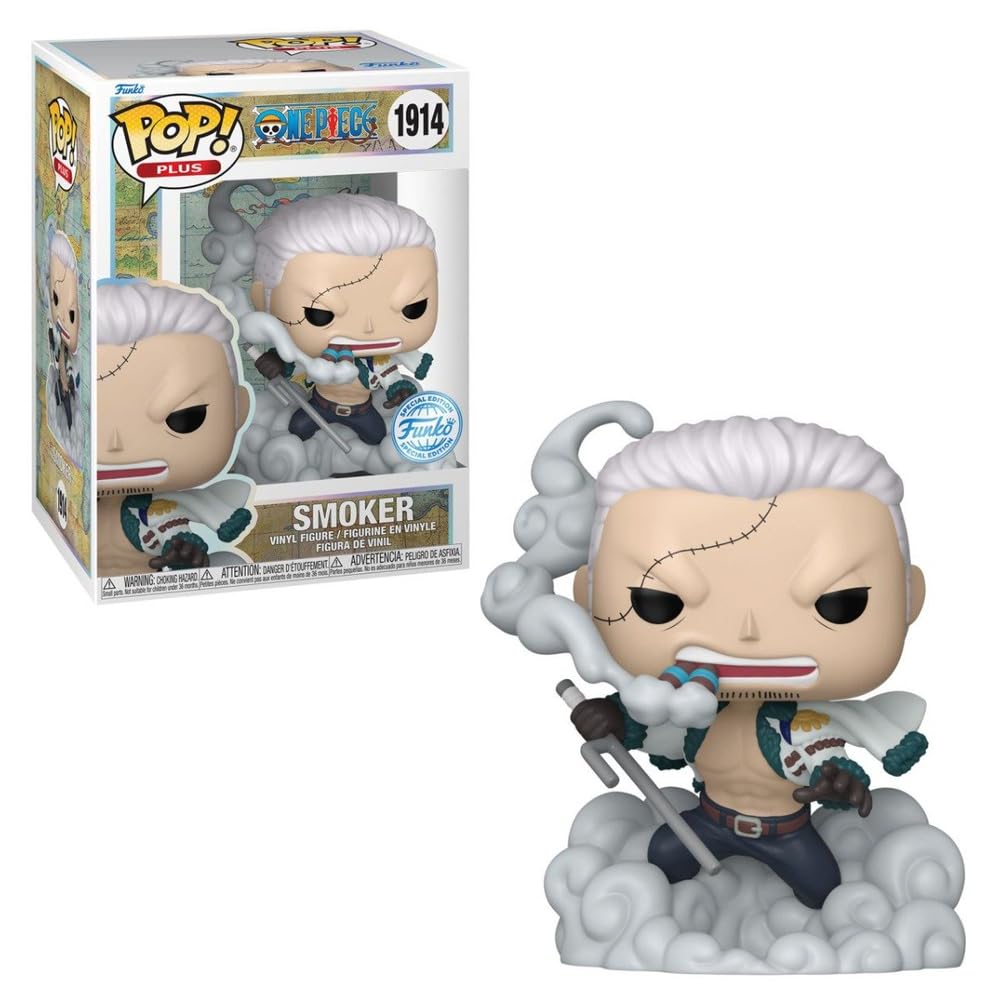 Amazon.com: Funko Pop! Plus Animation One Piece Smoker Special